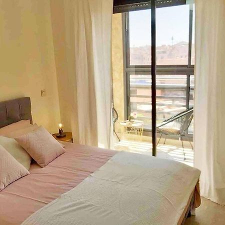 Luxueux Appartement Entre Gueliz Et L'Hivernage Avec Wifi Marrakesh Bagian luar foto