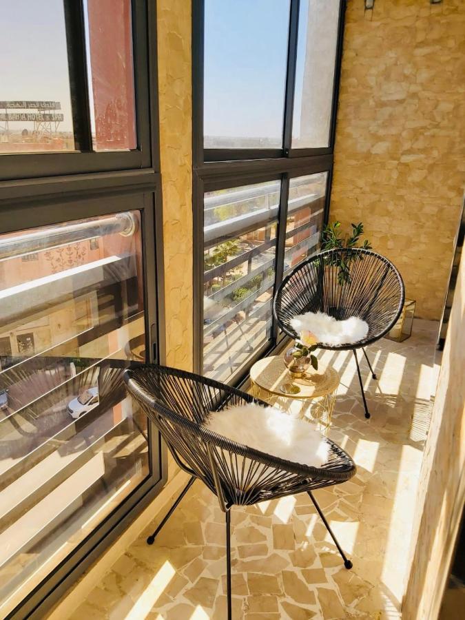 Luxueux Appartement Entre Gueliz Et L'Hivernage Avec Wifi Marrakesh Bagian luar foto